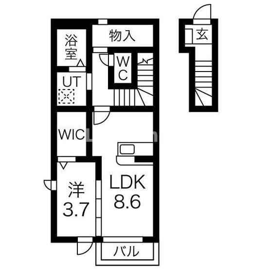 【間取り】 | クレール築館