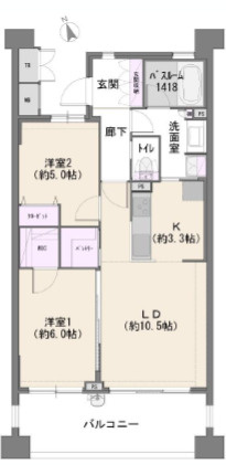 グランエスタの間取り