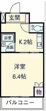 アーネット西船橋の間取り