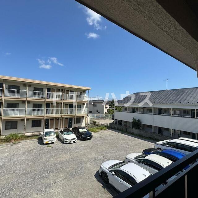 コーポ南行徳Ｃ棟のバルコニー