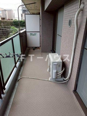 ファミール津田沼のバルコニー