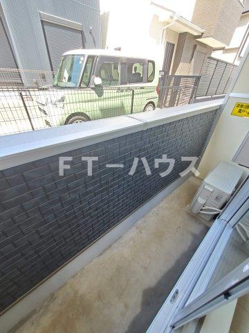 ベルフルール薬園台のバルコニー