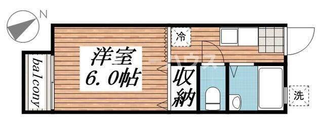 スターダスト石川の間取り
