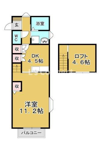 【間取り】 | グレオンⅠ