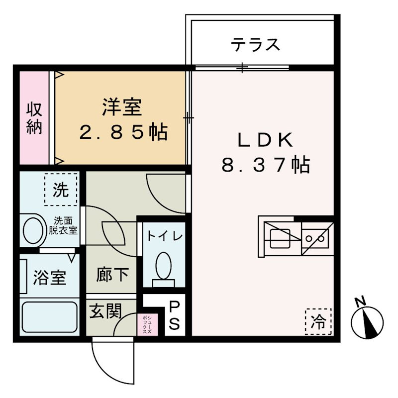 ザ・レジデンス北習志野 の間取り