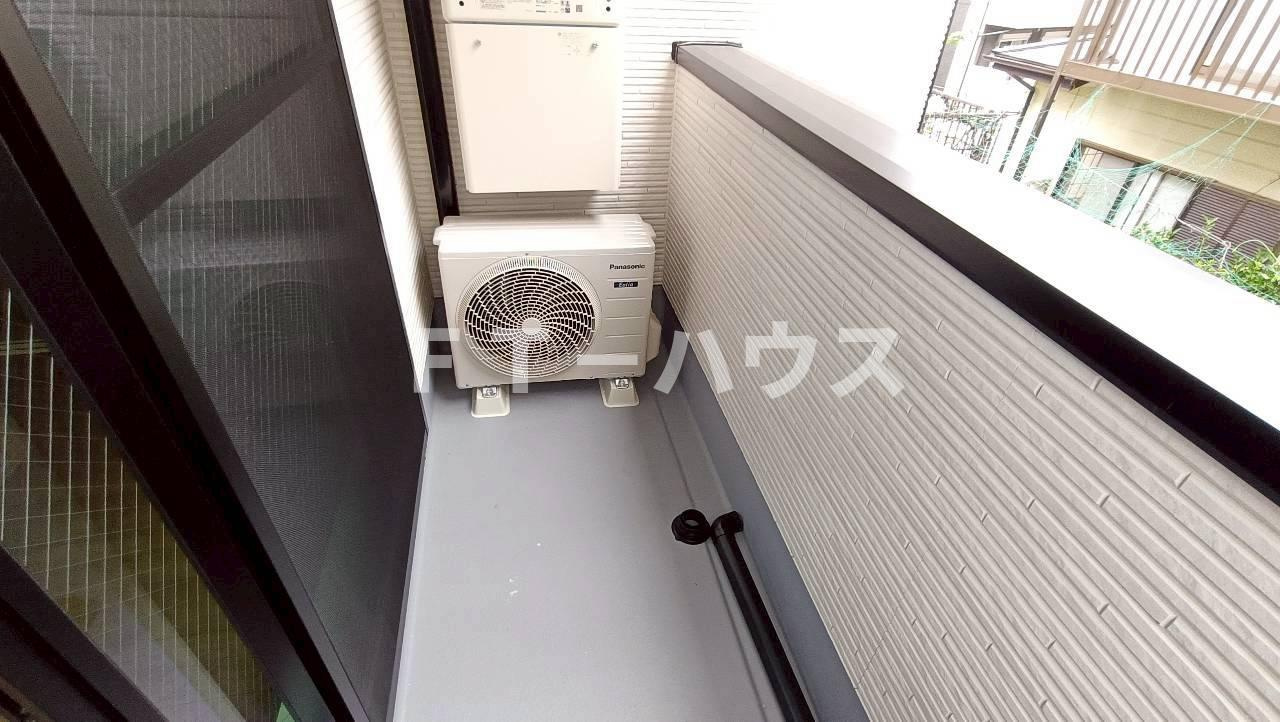 Crecia二宮Ⅱのバルコニー