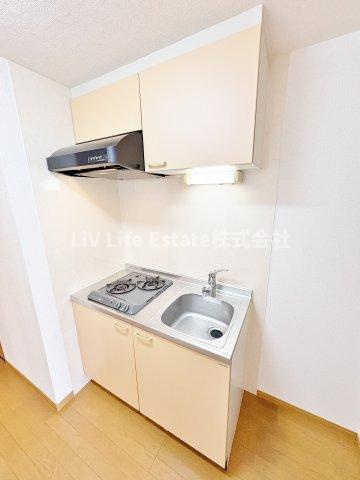 東大和市向原６丁目の賃貸マンションのキッチン