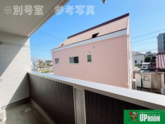 ウィズ　ウィンドのバルコニー