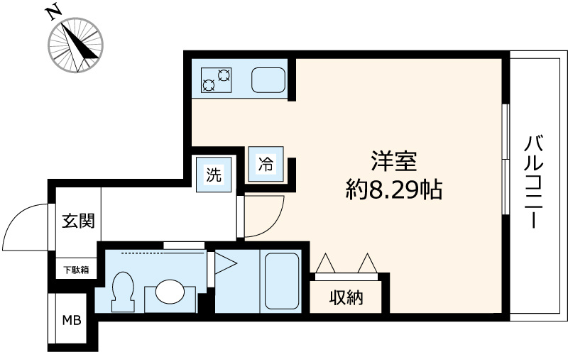 Sanctuaire赤羽の間取り