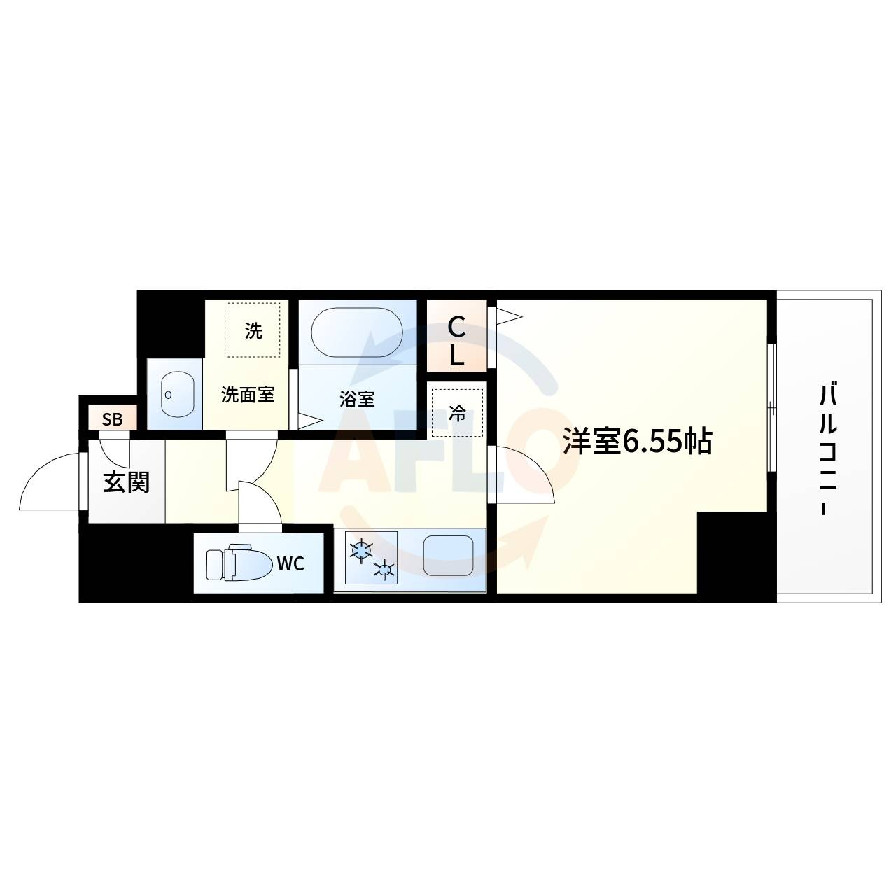 ArtizA西長堀の間取り|ArtizA西長堀　間取り