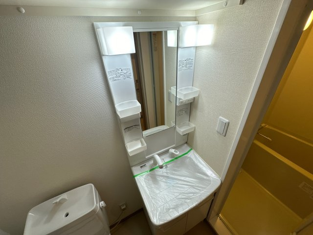 GLAハート飾磨A棟の洗面所