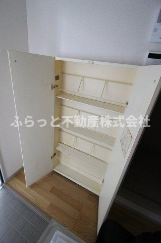 カーサ阿見の収納|専用の収納スペースです