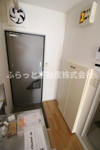 カーサ阿見の玄関|きれいな玄関です