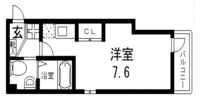 ピュアファーストNAGASEの間取り