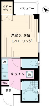 プランドールYAMAZAKIの間取り