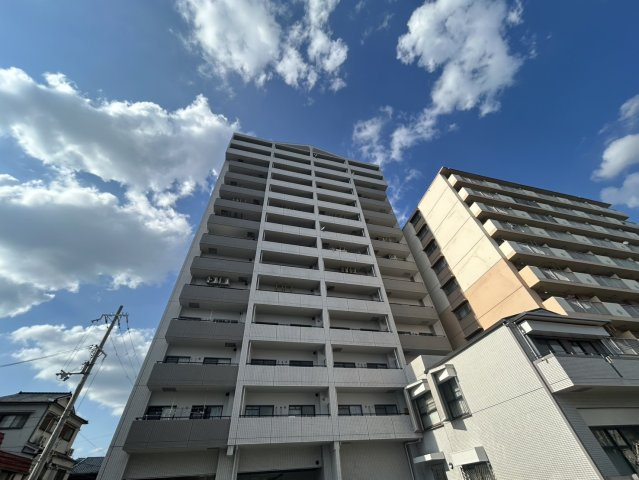 生島リバーサイドマンションD棟の外観