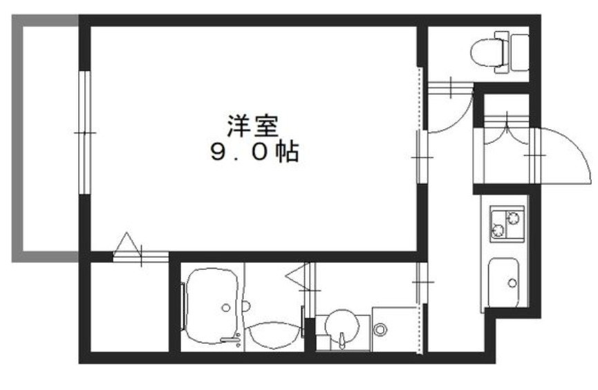 アーブル小阪の間取り