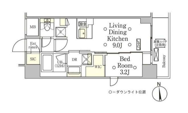 テラス御徒町の間取り
