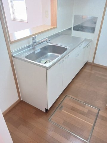 サンライト若松　Ⅰのキッチン|使いやすいキッチンです