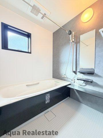 徳島市八万町内浜　新築分譲住宅の浴室|お風呂です