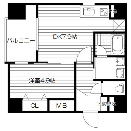 【間取り】 | Gluck芥川（グリュック）