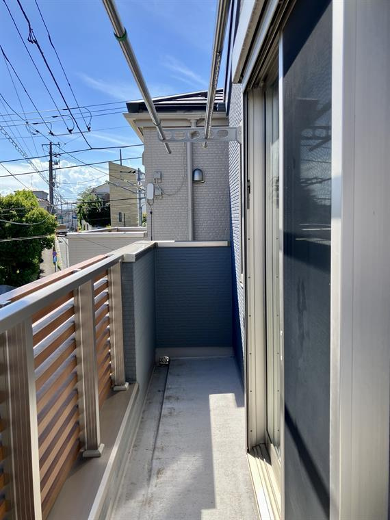 徳丸戸建のバルコニー