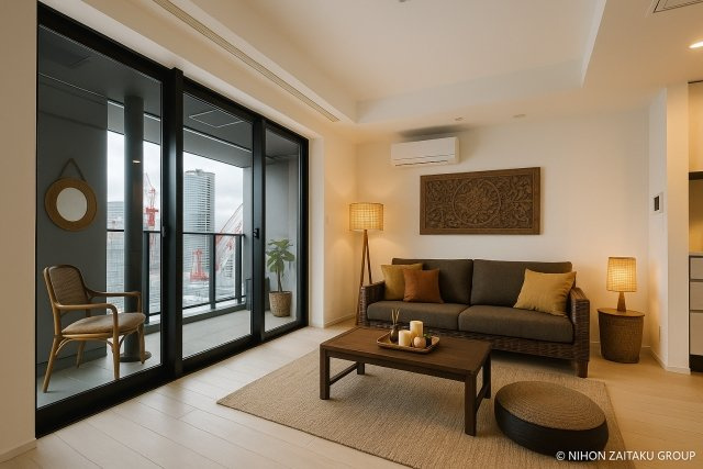ＷＯＲＬＤ　ＴＯＷＥＲ　ＲＥＳＩＤＥＮＣＥの洋室|家具・小物はイメージです