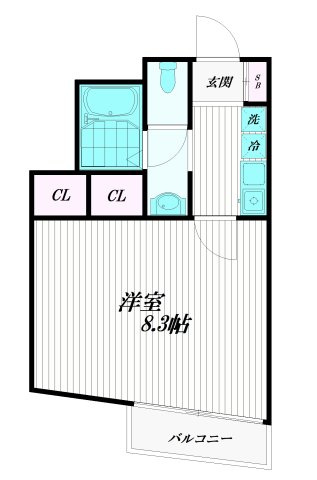 アヴァンセ西遊の間取り