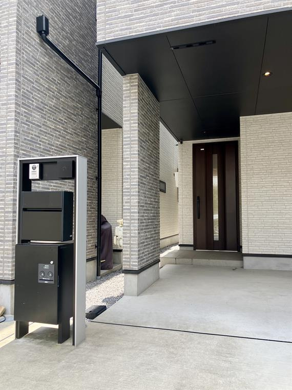 久が原戸建のエントランス