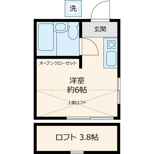 ピア多摩川の間取り