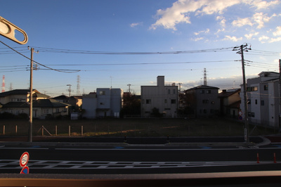 2階からの景色♪