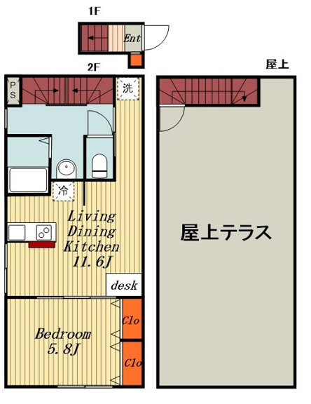 解放感あふれる屋上テラスで快適な毎日を過ごしませんか！ペット飼育（小型犬・猫）も飼育可能です♪