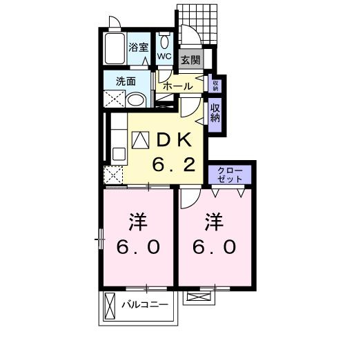 フレッサⅠの間取り