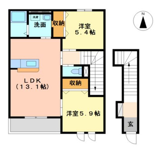 【間取り】 | シンビー館Ⅰ棟