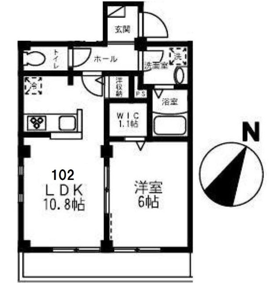 【間取り】 | シェモア西