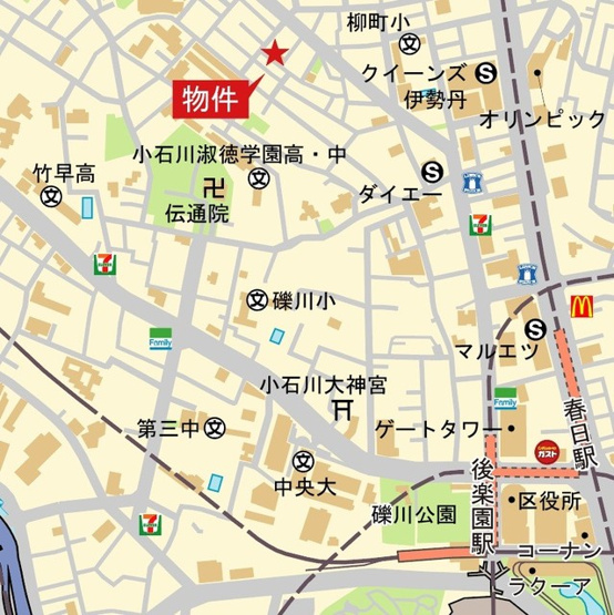 【地図】 | Ｄ．Ｌｕｓｓｏ小石川