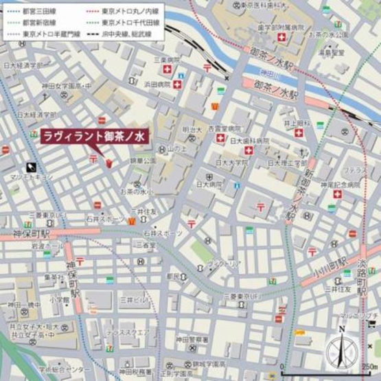 【地図】 | ラヴィラント御茶ノ水