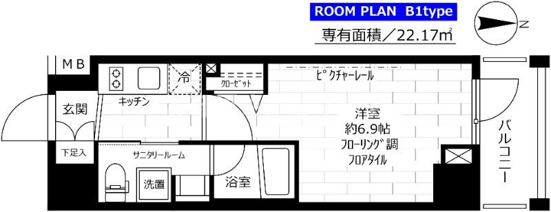 ステージファースト西池袋【おとり物件なし】#学生・社会人にオススメ！初期費用分割払いOK！の間取り