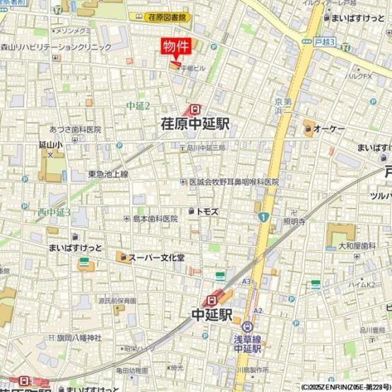 【地図】 | ウェルスクエア中延ＩＩ