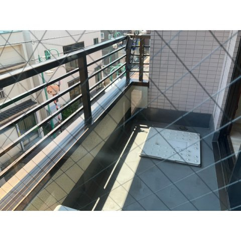 サンピアヒラタのバルコニー