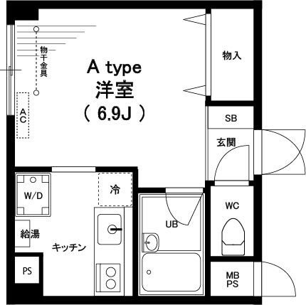 セカンドウィスタリアヒルズの間取り