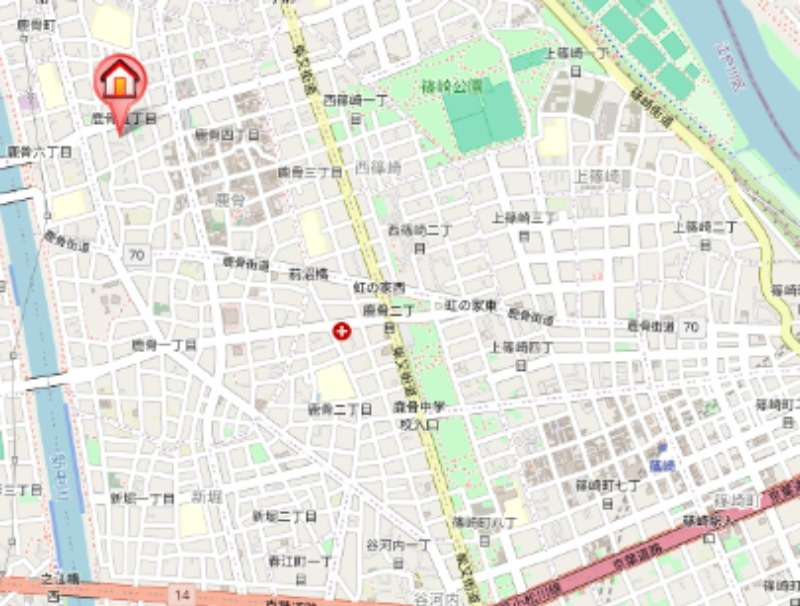 アネックスⅢＢの地図
