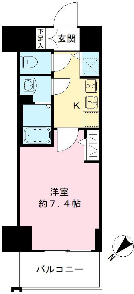 エスリード新栄グランラグジェの間取り