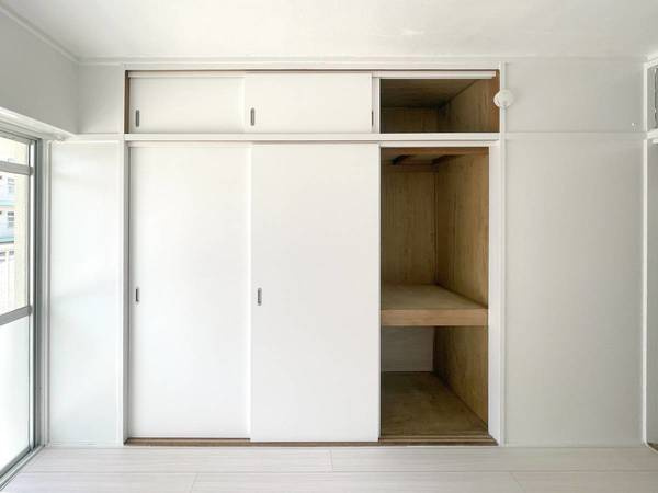ビレッジハウス東野2号棟の収納|ビレッジハウスの同一物件・同一タイプの間取りの写真です