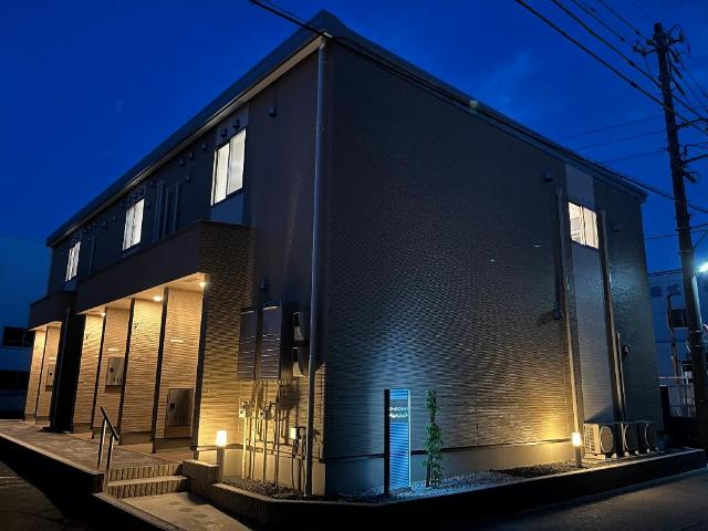 コーポエクセル１の外観|外観写真（夜）