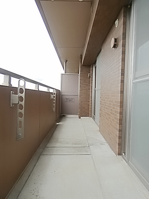 レージュ新栄町のバルコニー