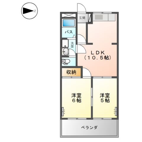 クオリティパレスの間取り
