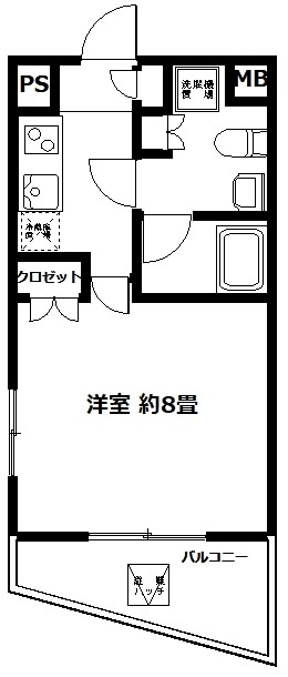 DUARES愛宕虎ノ門の間取り