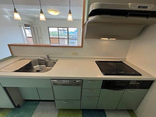 労住協千舟町ハイツのキッチン