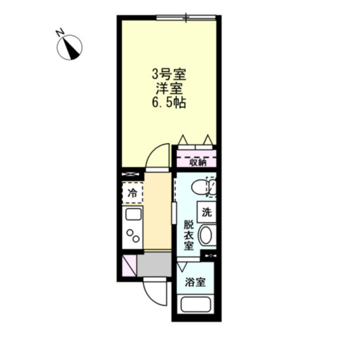 ベイルーム鶴見花月園の間取り